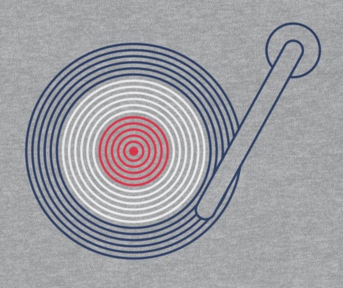 RAF MOD Roundel Turntable Target Bullseye Record Record Player Unisex Jersey Short Sleeve Tee