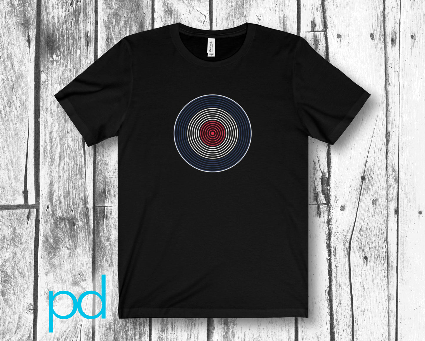 RAF MOD Roundel (Medium) Target Bullseye Unisex Jersey Short Sleeve Tee