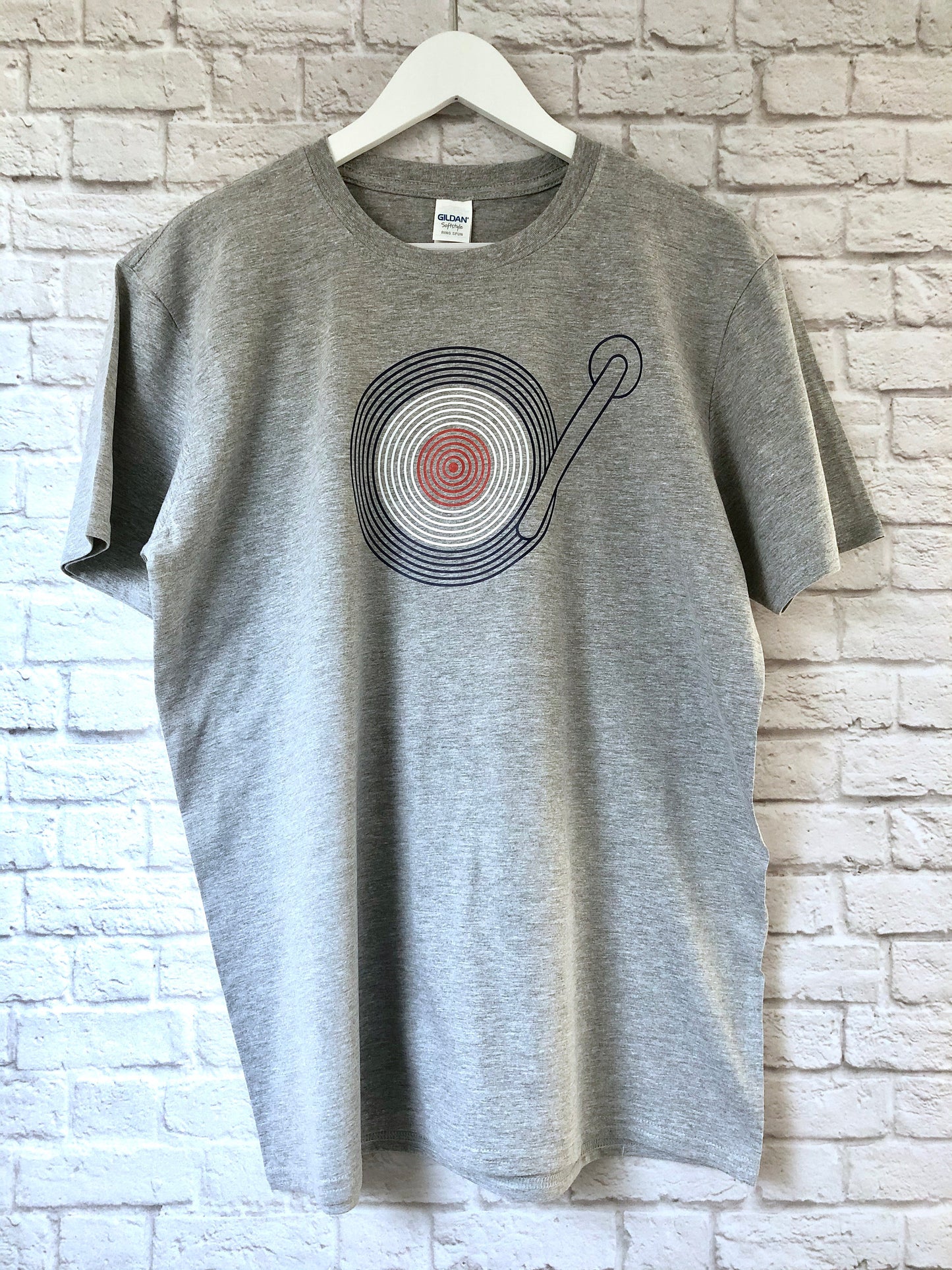 RAF MOD Roundel Turntable Target Bullseye Record Record Player Unisex Jersey Short Sleeve Tee