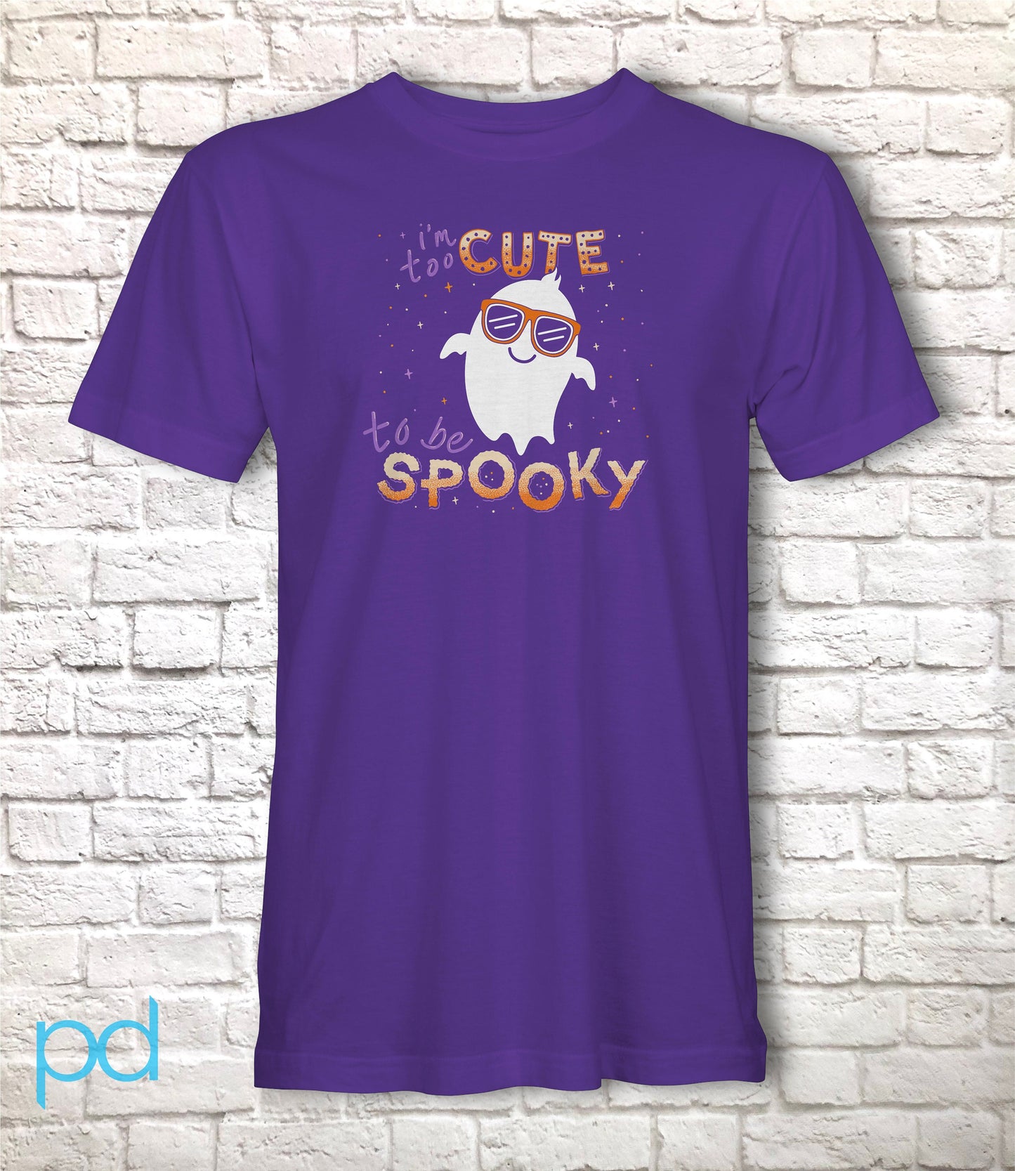 Funny Halloween T Shirt, Cute Ghost t-shirt
